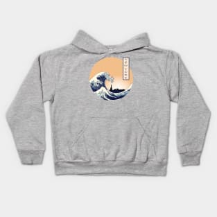 Great Wave off New York Kids Hoodie